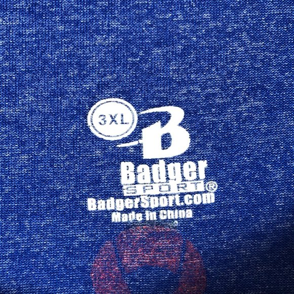 Badger Sport Men's 3XL Blue GC Eighty-Eight RN 76619 100% Polyester - Picture 4 of 12